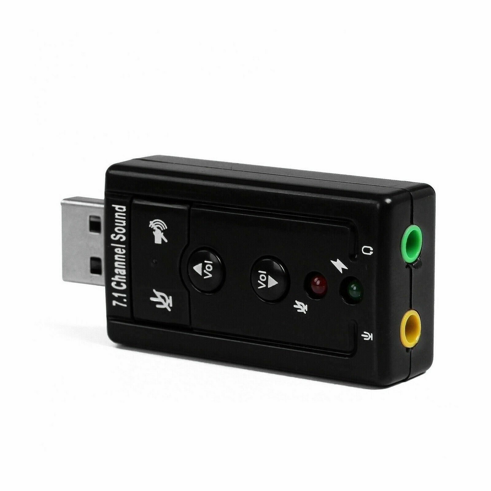 Tarjeta de sonido virtual USB 2.0 de 7.1 canales